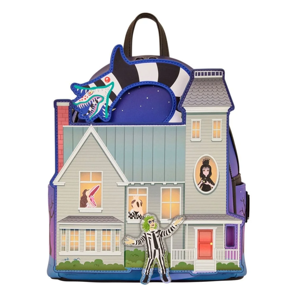 Beetlejuice By Loungefly Mini Backpack - Picture 2 of 5